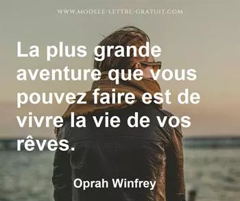 Citation de Oprah Winfrey