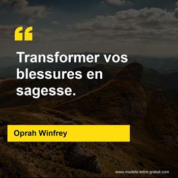 Citations Oprah Winfrey