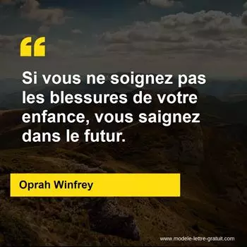 Citation Oprah Winfrey