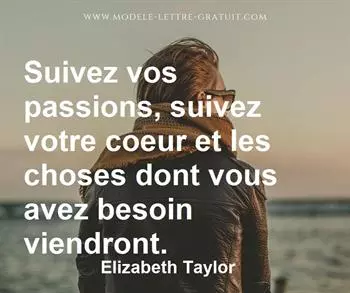 Citation de Elizabeth Taylor