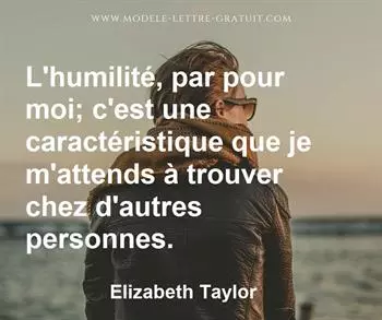 Citation de Elizabeth Taylor