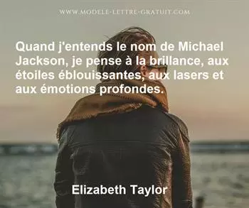 Citation de Elizabeth Taylor