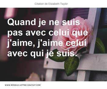 Citations Elizabeth Taylor