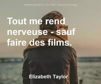 Citation de Elizabeth Taylor