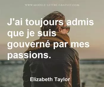 Citation de Elizabeth Taylor