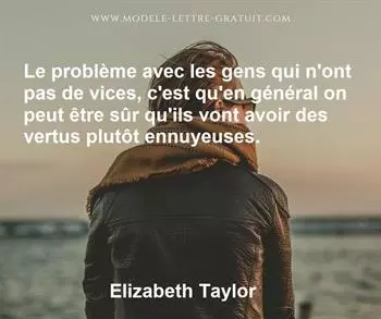 Citation de Elizabeth Taylor