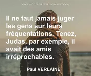 Citation de Paul VERLAINE