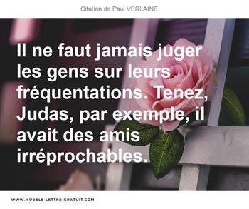 Citations Paul VERLAINE