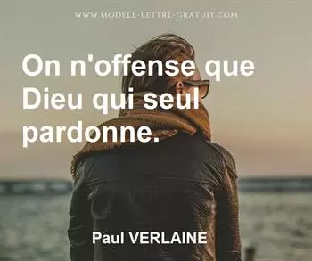 Citation de Paul VERLAINE