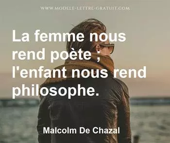 Citation de Malcolm De Chazal