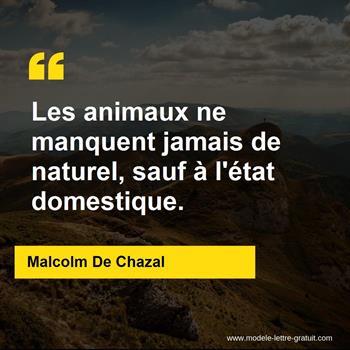 Citation de Malcolm De Chazal