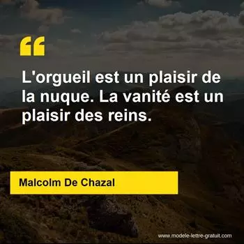 Citation Malcolm De Chazal