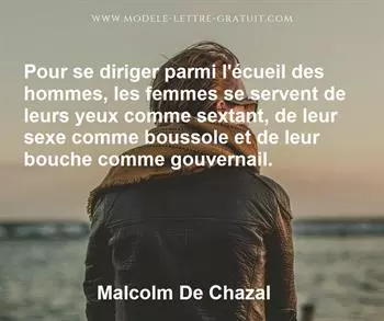 Citation de Malcolm De Chazal