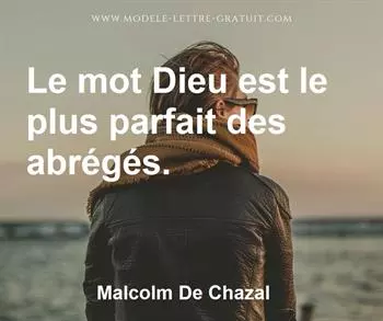 Citation de Malcolm De Chazal