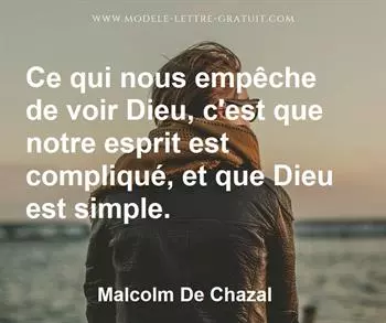 Citation de Malcolm De Chazal