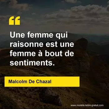 Citation Malcolm De Chazal