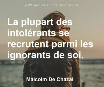 Citation de Malcolm De Chazal