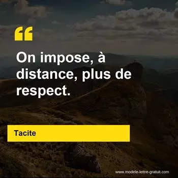 Citation Tacite