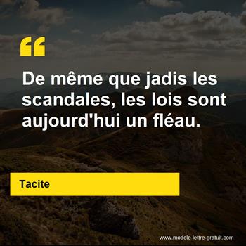 Citations Tacite