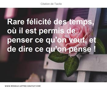 Citations Tacite