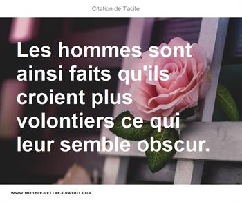 Citations Tacite