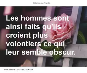 Citations Tacite