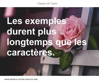 Citations Tacite