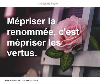 Citations Tacite