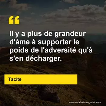 Citation Tacite