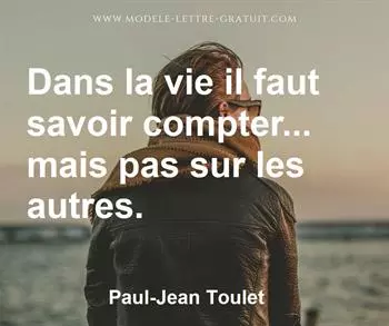 Citation de Paul-Jean Toulet