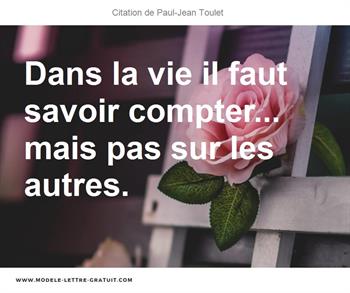 Citations Paul-Jean Toulet