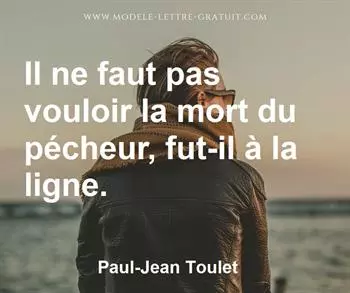 Citation de Paul-Jean Toulet