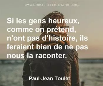 Citation de Paul-Jean Toulet