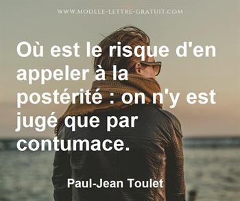 Citation de Paul-Jean Toulet