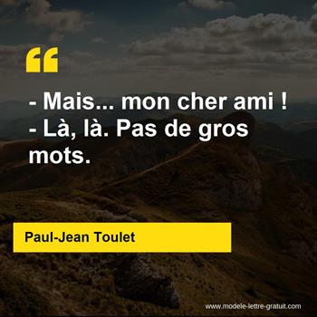 Citation de Paul-Jean Toulet