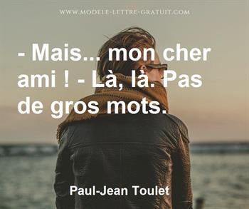 Citation de Paul-Jean Toulet