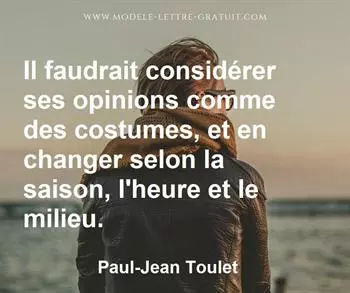 Citation de Paul-Jean Toulet