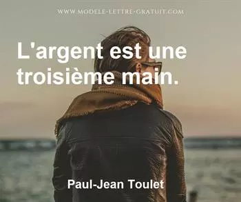 Citation de Paul-Jean Toulet