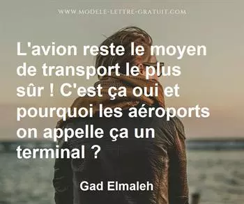 Citation de Gad Elmaleh