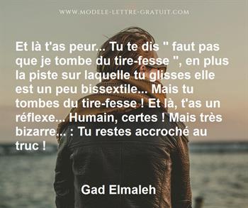 Citation de Gad Elmaleh