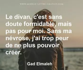 Citation de Gad Elmaleh