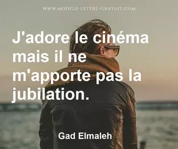 Citation de Gad Elmaleh