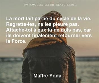 Citation de Maître Yoda