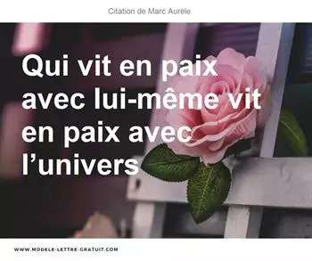 Citations Marc Aurèle