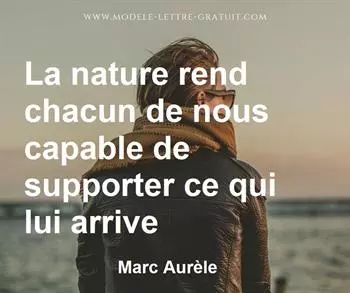 Citation de Marc Aurèle