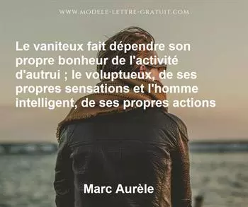 Citation de Marc Aurèle