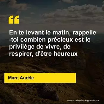 Citation Marc Aurèle