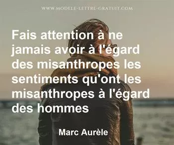 Citation de Marc Aurèle
