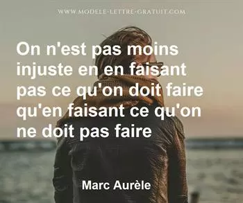 Citation de Marc Aurèle