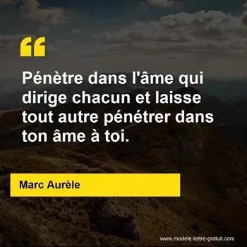 Citation Marc Aurèle